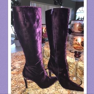 💜Versace Tall Boots ❤️very beautiful color
